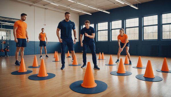 Cônes de sport : comment les utiliser pour diversifier les exercices